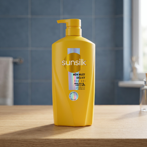 Après-shampoing Sunsilk Force et Brillance Soin des Cheveux Fini Lisse et Soyeux 600g Flacon Pompe - Product Image 2