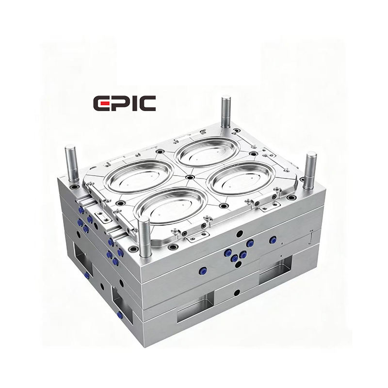 Mould Container Customized Food Container Mold Plastic Injection Mould 2 Cavities Thin ...