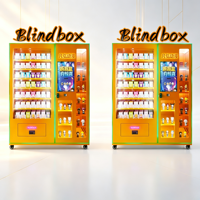 Distributeur automatique de cadeaux en boîte mystère, distributeur automatique de jouets intelligents, service en libre-service 24h/24, paiement sans argent liquide, certification CE