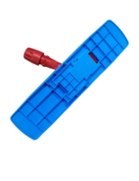 Cadre de vadrouille plat de style européen avec manche en aluminium poignée en plastique pliante tête en tissu de coton pour le nettoyage et le dépoussiérage