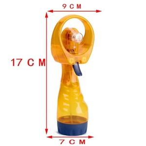 2025 New Portable Mini Plastic Water <b>Mist</b> Spray <b>Bottle</b> Cooling Fan Battery-Powered for Summer Outdoor Use in Cars RVs & Hotels - Product Image 5