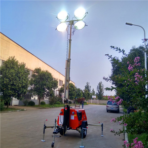 Vehículo de iluminación móvil autogenerador de mina a cielo abierto, generador diésel de elevación de 9 metros, 50/60Hz, 1500RPM, móvil fabricado por ATS - Product Image 1
