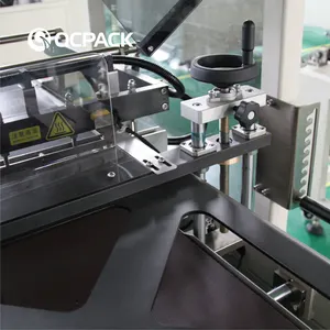 Máquina de embalaje retráctil de película aprobada automática, para rollos de papel tisú