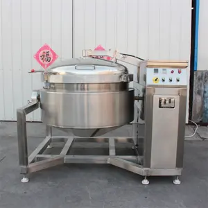 Industrial High Pressure Cookers / Automatic Steam Pressure Cooker 1000 Liters