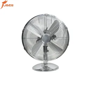Kundong mesa de ventilador de 12 polegadas, mesa de ventilador e tabela de alta qualidade, baixo nível de ruído, ventilador de mesa industrial de ar, material de metal