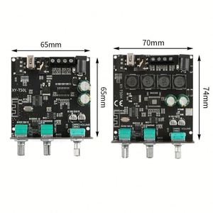 Modul XY-T50L/H 50W X 2 BT5.0 dengan papan Amplifier Digital Stereo pengaturan frekuensi tinggi dan rendah tahap depan - Product Image 4