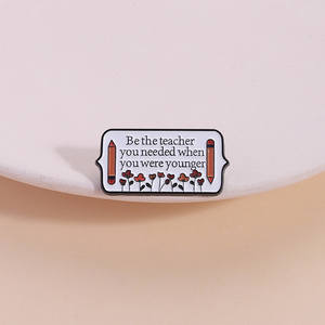 Pin <span class=keywords><strong>de</strong></span> Metal Pintado con Frase Personalizada, Tema <span class=keywords><strong>de</strong></span> <span class=keywords><strong>Amor</strong></span>, Accesorio <span class=keywords><strong>para</strong></span> Ropa, Mochila, Colgante - Product Image 1