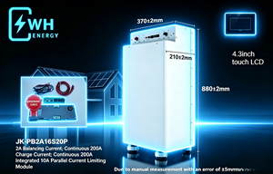 Batterie Lifepo4 WH <span class=keywords><strong>24v</strong></span> 48V 15KWh 16kwh 8kwh, batterie solaire, stockage d'énergie, batteries lithium domestiques, onduleur, système tout-en-un - Product Image 3