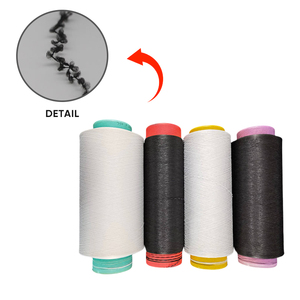 Hilo de Poliéster Spandex de Alta Elasticidad ACY 20/75/36 con Hilo Spandex Recubierto de 20D para Tejido de Calcetines - Product Image 2