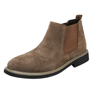 <span class=keywords><strong>Bottines</strong></span> <span class=keywords><strong>Chelsea</strong></span> classiques en cuir véritable pour hommes, <span class=keywords><strong>bottines</strong></span> courtes en daim à tige haute, antidérapantes, hauteur de la cheville, hiver, été, automne, tailles 38-46 - Product Image 6