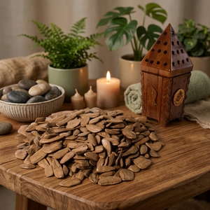 Sanai Al Namir Kayu Merauke Abuk 31 A, fragancia de madera de agar de grado intenso con vetas ámbar, para quienes buscan un aroma audaz. - Product Image 1