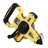 BTE étanche longue bobine ouverte ruban à mesurer rétractable règle de mesure en acier métrique pour le travail du bois