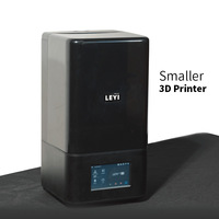 LEYI L6 Printer 3D LCD 6 inci cepat cerdas garansi 1 tahun USB desain ringkas perataan otomatis untuk laboratorium gigi