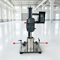 Disperseur haute vitesse de laboratoire 550W, mélangeur de laboratoire à fréquence variable en continu pour peintures et revêtements