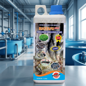 Engrais liquide organique Biota Group Biotani Plus 1 litre pour étangs d'eau douce, cultures céréalières, plantes horticoles ID PT. Thunias - Product Image 2