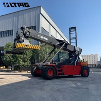 Chine Haute qualité 40 tonnes Port chariot élévateur machines 45ton conteneur atteindre empileur pour conteneurs