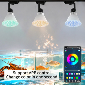 Vitrine LED commerciale intelligente 5000K WiFi télécommande CRI90 + éclairage de conservation frais pour viande légumes fruits de mer - Product Image 3