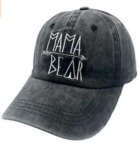 Sombrero de béisbol con diseño de Mama Bear Arrow para mujer, gorra de béisbol con bordado, vaquero, Mom - Product Image 1