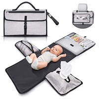 Portable Baby Bed Bag, Foldable Diaper Bag