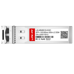 Transceptor SFP+ 10G SR Compatible con Cisco SFP-10G-SR UF-MM-10G Ubiquiti, Módulo Óptico de Fibra LC Dúplex de 850nm y 300m - Product Image 2
