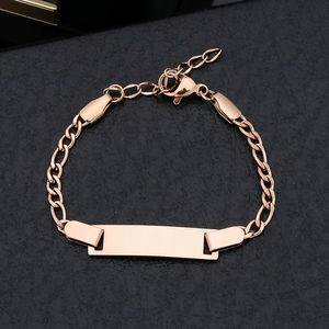 Pulsera Ajustable en Blanco para Niños y Niñas, Regalo de Cumpleaños, Joyería para Mujer, Brazalete Personalizable - Product Image 5