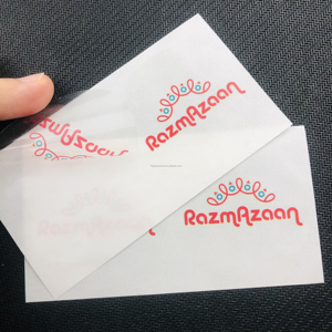 Tùy Chỉnh In Đầy Đủ Màu Sắc Chuyển Sticker Không Thấm Nước Dính Trong Suốt Rõ Ràng Logo Nhãn Cho Bao Bì Vật Liệu Nhựa - Product Image 3
