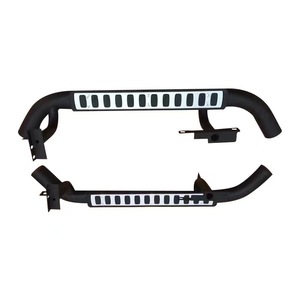 Escalones laterales de estribo de acero 4x4 para Land Rover <span class=keywords><strong>Defender</strong></span> 90 110 2005-2022 Kit de carrocería automática para pedales Land Rover <span class=keywords><strong>Defender</strong></span> - Product Image 3