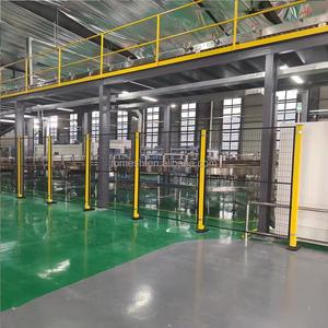 Workshop Production Line Fencing Machine Safety Guarding Metal <strong>Post</strong> <strong>Fence</strong> Iron Wire Mesh Robot Boundary Wall <strong>Fence</strong> - Product Image 6