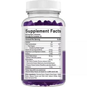 Gomitas <span class=keywords><strong>para</strong></span> Dormir Dreamy Sleep, 5 mg de Melatonina, Vitamina D, Magnesio, Extracto de Bálsamo de Limón, Suplemento Nutricional <span class=keywords><strong>para</strong></span> un Sueño Reparador - Product Image 4