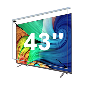 Nouvel arrivage Protecteur d'écran TV 65 55 pouces sans bulles anti-rayures <span class=keywords><strong>Filtre</strong></span> protecteur d'écran suspendu à lumière bleue pour TV LCD 85 pouces - Product Image 6