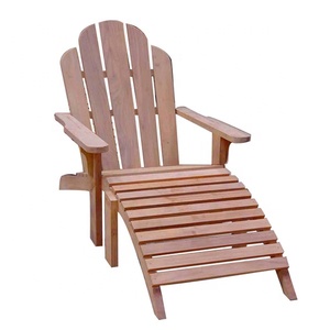 Hotel Restaurant Fauteuil Adirondack en bois de teck Mobilier de jardin extérieur design européen moderne 6 - Product Image 2