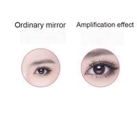 Miroir intelligent de maquillage à lumière LED, multifonctionnel, miroir tactile à lumière douce, avec éclairage, vente en gros,