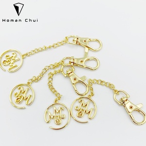 Cadena de Metal Rectangular Dorada para Accesorios y Piezas de Bolsos - Product Image 5