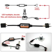 Decodificador Canbus LED de Alta Calidad XOVY H1 H3 H4 H7 H11 H8 H9 H13 9004 9005 9006 9007 para Faros Delanteros LED