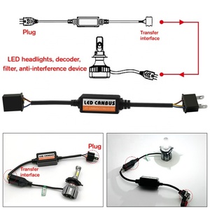 XOVY High Quality Led Canbus Decoder H1 H3 <b>H4</b> H7 H11 H8 H9 H13 9004 9005 9006 9007 Led Headlight Canbus - Product Image 2