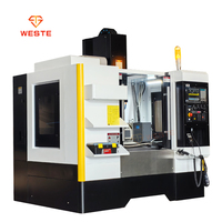 Centre d'usinage automatique à 5 axes pour le travail des métaux vmc650 vmc7126 mini fraiseuse cnc verticale à 5 axes