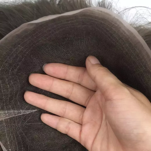 ขายส่งเรมี่เวอร์จิน100% ธรรมชาติมนุษย์ผมระบบเปลี่ยนเต็มสวิสลูกไม้ฐานตรงสีดำวิกผมสำหรับผู้ชาย - Product Image 5