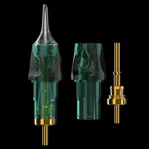 卸売1RLラウンドライナー使い捨て針タトゥーロングテーパーボディアートタトゥー用カートリッジサプライヤー - Product Image 5