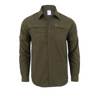 ESDY Chemise d'extérieur à séchage rapide pour homme Chemise de chasse tactique