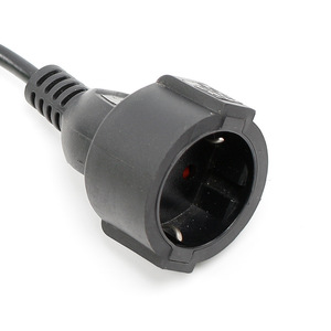 สายต่อพ่วงปลั๊กไฟ IEC C20 แบบตัวเมีย 1 ช่อง ปลั๊กกันน้ำ IP44 สาย PVC ชนิด SJTOW - Product Image 1