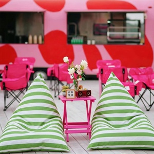 Housse de pouf imperméable 2026 (sans rembourrage) pour extérieur, canapé paresseux géant triangulaire, pouf de plage flottant pour <span class=keywords><strong>piscine</strong></span> - Product Image 5