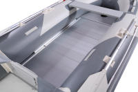 Bateau pneumatique personnalisable pour 6 personnes en PVC avec moteur hors-bord Bateau pneumatique 4m