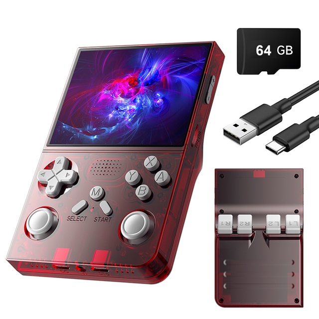 HX China Cheap Gaming Video Handheld Game Console Oled Cheap Dropshipping 3.5in Retro Handheld Game Console Digital Game Console
