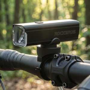 Luz Delantera para Bicicleta RHL1000, 1000 Lúmenes, 4800 mAh, Banco de Energía, <span class=keywords><strong>Linterna</strong></span>, Carga USB para Manillar, Ciclismo de Montaña y Carretera - Product Image 4