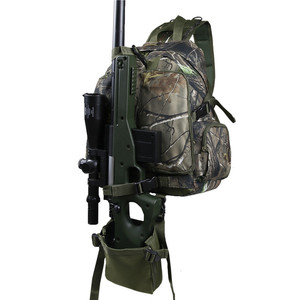 Sac à dos tactique camouflage avec pochette, sac à dos de chasse et de pêche en plein air, unisexe, adulte, en polyester - Product Image 4