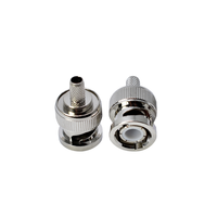 Câble coaxial RF BNC mâle Q9 -3 à sertir, connecteur BNC mâle pour câble RG58, connecteur BNC pour CCTV