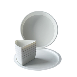 Poubelle Sensorielle Multifonctionnelle <span class=keywords><strong>Montessori</strong></span> pour Enfants avec Couvercle et Fiche de Rangement Amovible pour Plateau Circulaire Sensoriel - Product Image 4