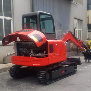 ミニ油圧ショベル クローラー式 3.5トン・4トン アタッチメント付き - Product Image 4