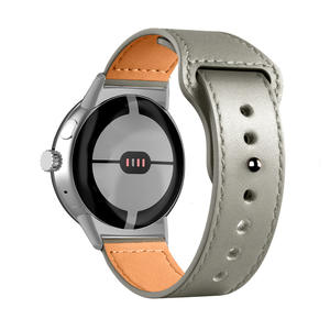 Bracelet de montre intelligent en cuir véritable Upro Premium pour Google Pixel Watch 4 41 mm 45 mm, bracelet de montre en cuir résistant aux rayures - Product Image 5