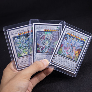 Jinda Premium 35 PT Toploaders <strong>Card</strong> <strong>Sleeves</strong> 3x4" Hard Plastic Sports Trading <strong>Card</strong> Holders Baseball <strong>Card</strong> Protectors Set - Product Image 5
